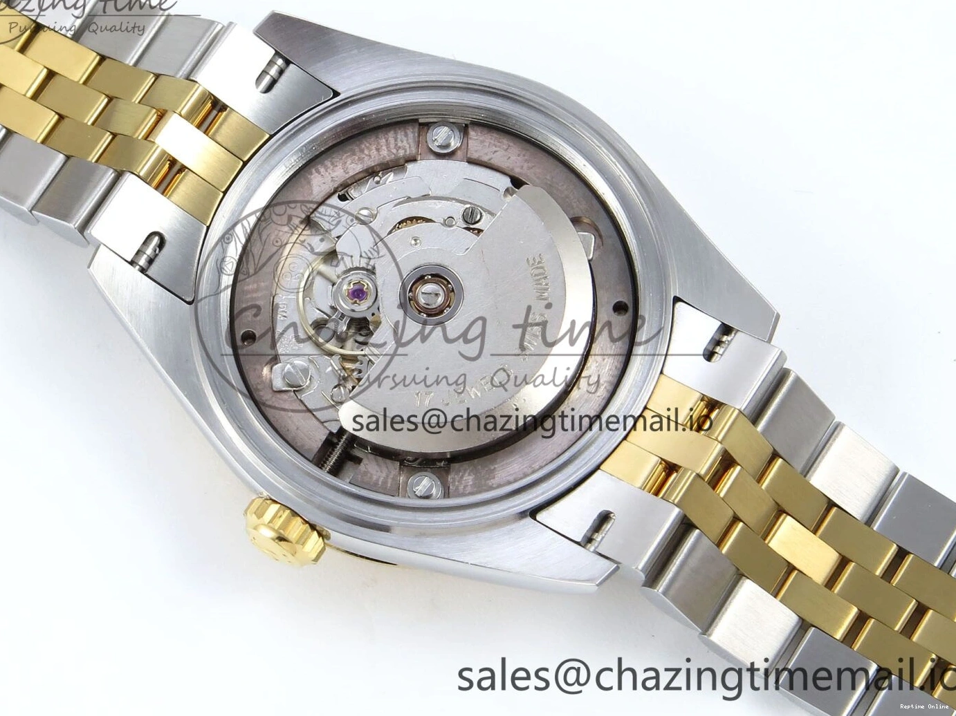 0214 DateJust 31 278273 ARF 1:1 Best Edition 904L Steel Silver Diamonds Dial on SS YG Jubilee Bracelet ETA TechFriendly 571